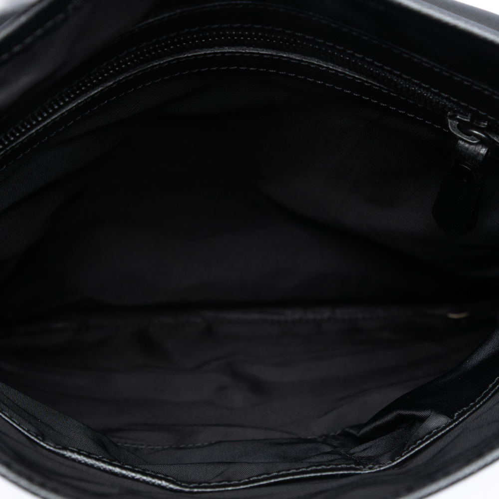 Pre-Loved Burberry Smoke Check Nylon Messenger Bag - Picture 4 of 6